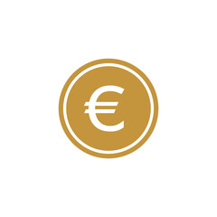 Obraz premium Euro Currency Money Icon Template