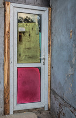 Colorful, eclectic door in Old Havana