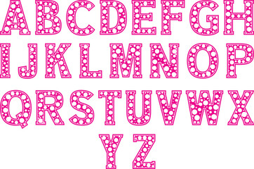 Christmas Alphabet Font