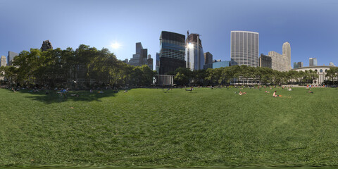 grass and trees 360° view 