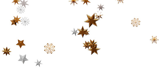 Falling snow at night. Bokeh lights