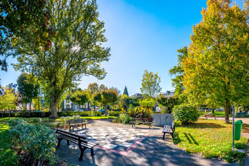 Obraz premium Park, Boppard, Deutschland 