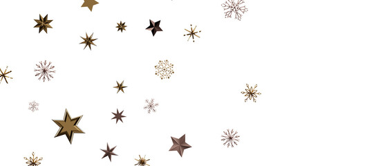 Falling snow at night. Bokeh lights