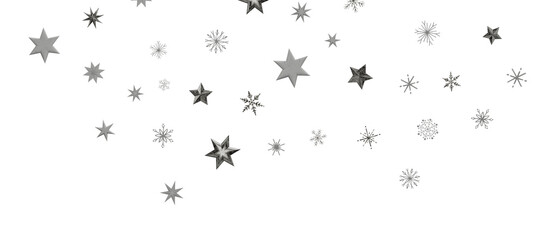Snowflakes Falling On Snow - Winter Banner