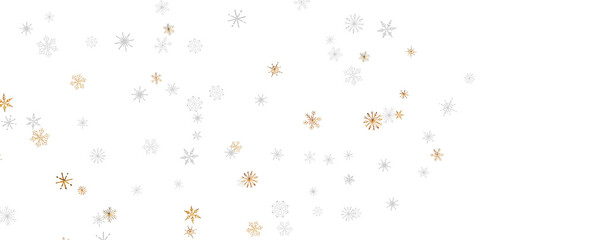 Christmas Card - Snowflakes Of Paper In Frame