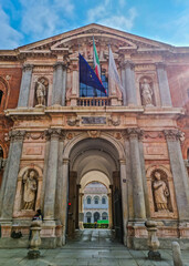 The Ca 'Granda, formerly the seat of the Maggiore Hospital in Milan.