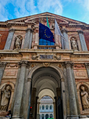 The Ca 'Granda, formerly the seat of the Maggiore Hospital in Milan.