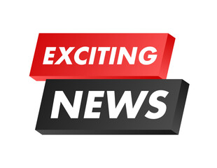 Hand Holding Megaphone with exciting news. Megaphone banner. Web design. Vector stock illustration