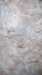 Nonfigurative art. Closeup view of a modern painting with beautiful brush texture and color palette.	
