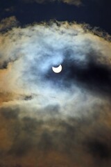 Obraz na płótnie Canvas Zaćmienie Słońca, Solar Eclipse