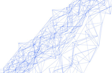 abstract lines geometric background vector illustration