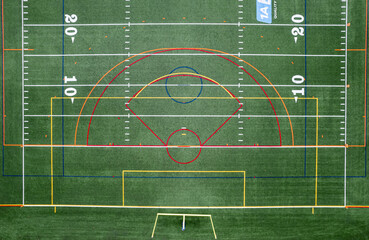 Football and multi-use sports field.
