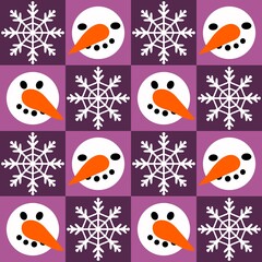 Winter Christmas pattern for wrapping paper and Noel accessories and kids clothes print and fabrics and linens
