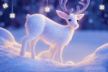 little Christmas reindeer
