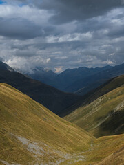 landscape in the mountains