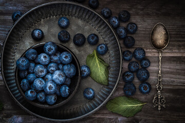 Gastronomic and gourmet photography of coffee and fruits and product.