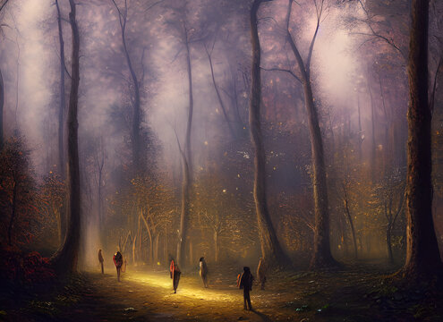 Person Walking Road Winter Fog Woman People Fall Walk Nature Autumn Forest Park Tree Dog Path Couple Silhouette Woods Dark Landscape Morning Leaves Sunset Trees