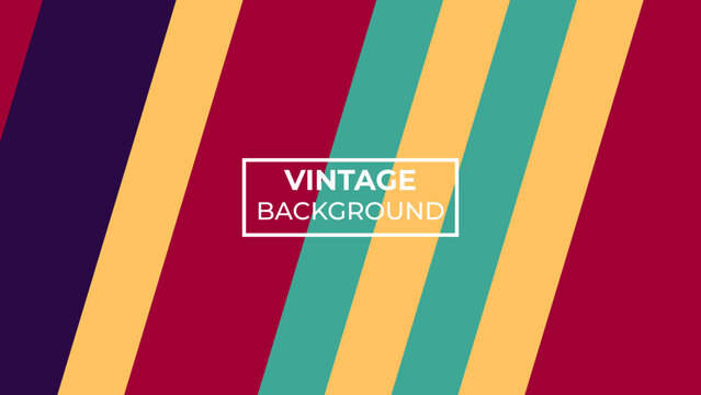 vintage background in blue, dark yellow, dark red, and teal at an angle. eps 10. easy edit
