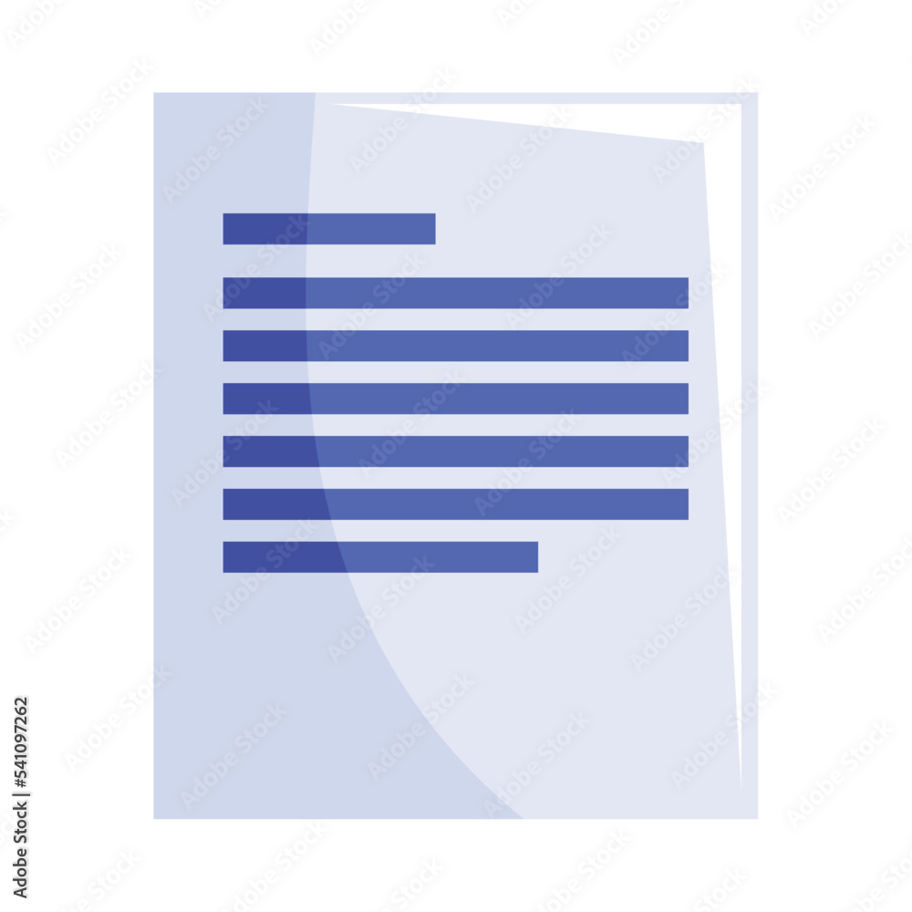 Poster document file paper format