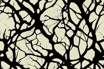 Obraz premium Realistic forest camouflage.Seamless pattern. Trees, branches, green and brown oak leaves. Useable for hunting and military purposes.