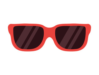 summer sunglasses accessory red