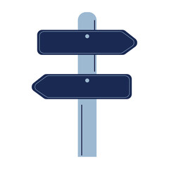 blue arrows guide signal