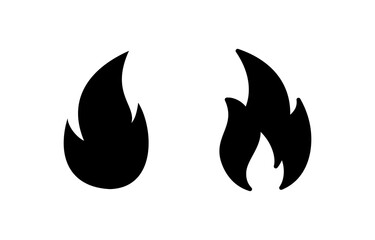 Fire icon vector for web and mobile app. fire sign and symbol