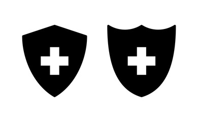Fototapeta premium Health insurance icon vector for web and mobile app. Insurance document sign and symbol