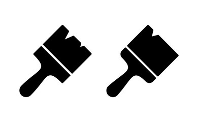 Paint icon vector for web and mobile app. paint brush sign and symbol. paint roller icon vector