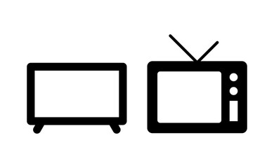 Tv icon vector for web and mobile app. television sign and symbol