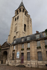 Fototapeta na wymiar Saint Germain des Pres Church, Paris France 