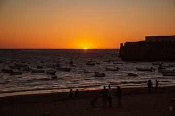 atardecer
