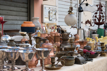 Feria de antiguedades.