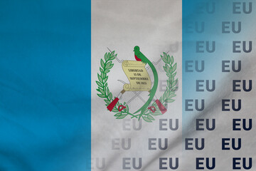 Guatemala flag EU banner organization