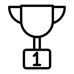 trophy cup icon