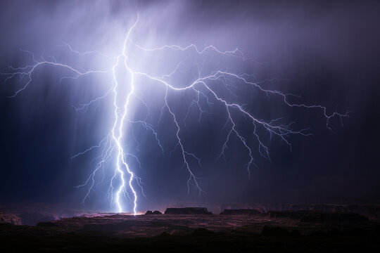 Lightning in Canyonlands National Park