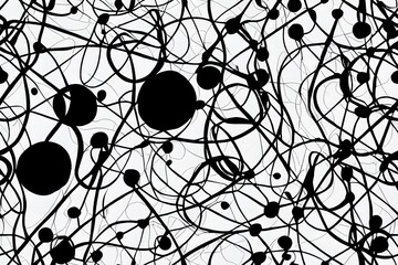 Hand drawn various shapes and doodle objects. Set of three abstract contemporary modern trendy 2d illustration seamless patterns. Perfect for textile prints. Every pattern is isolated