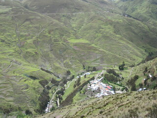 paisaje  tomado en cerro de Pasco, 