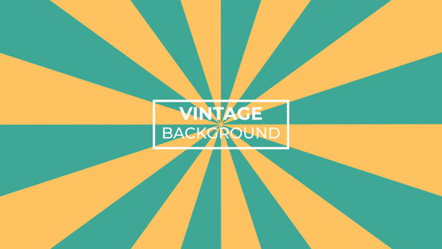 vintage background in orange, dark yellow and red with horizontal wave pattern. eps 10. easy edit

