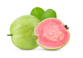 Guava fruit isolated on transparent png