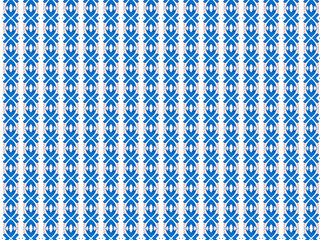 Blue pink repeated pattern, fabric background