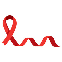 world AIDS day ribbon spiral