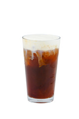 Einspanner with a white background