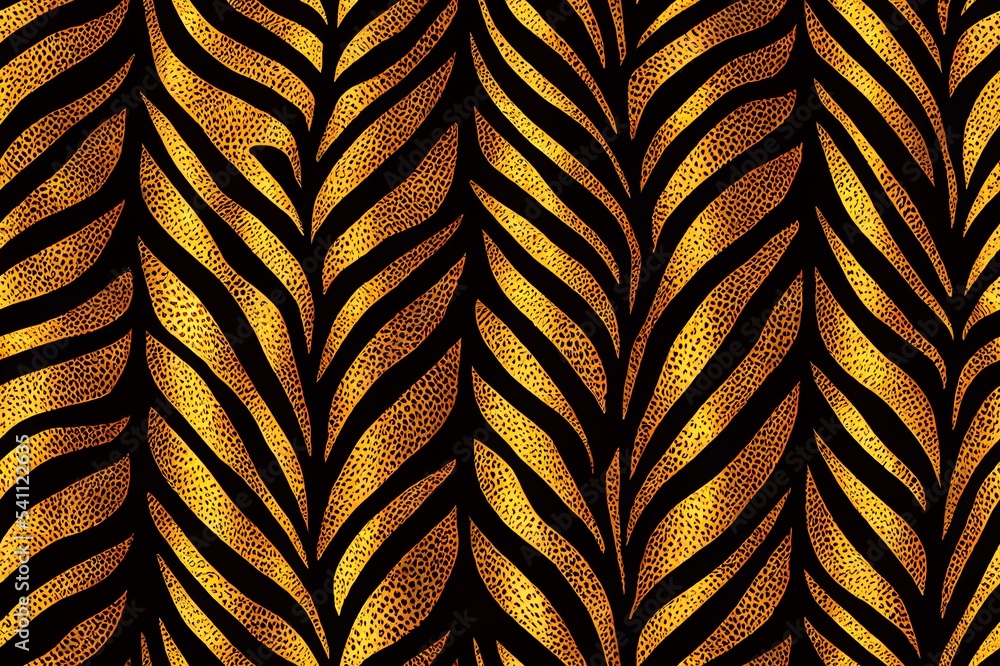 Poster leopard skin pattern seamless design print textile fabric