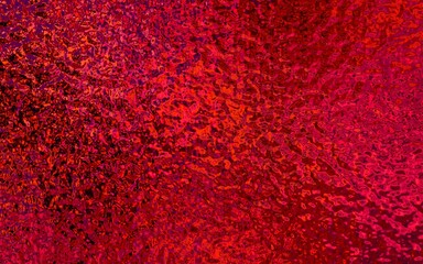 Shiny red abstract frosted glass texture illustration background. Colorful grunge pattern. Background for presentation, backdrop, website, template, book cover, card, etc.