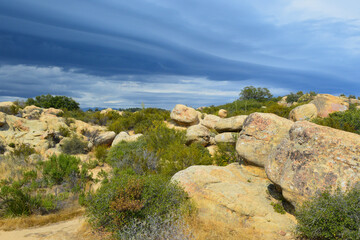Large Boulders at Lizard's Mouth, Santa Ynez Mountains, Goleta