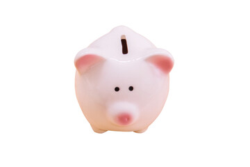 Piggy bank a container for saving money.