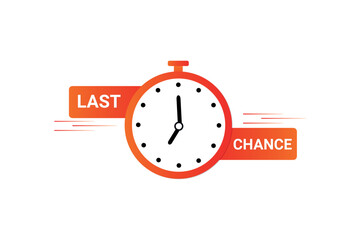 Last Chance sale and  clock design. 