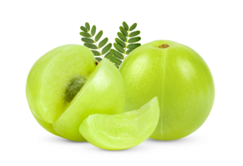 Indian gooseberries on transparent png
