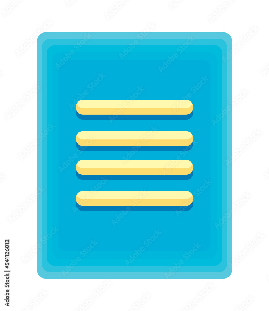 Poster document file paper format
